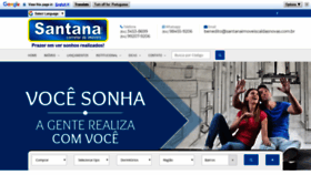 What Santanaimoveiscaldasnovas.com.br website looked like in 2019 (5 years ago)