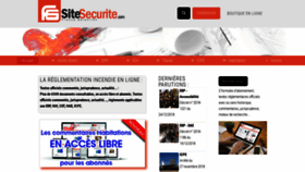 What Sitesecurite.com website looked like in 2019 (5 years ago)