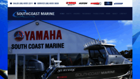 What Southcoastmarine.com.au website looked like in 2019 (5 years ago)