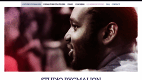 What Studiopygmalion.com website looked like in 2019 (6 years ago)
