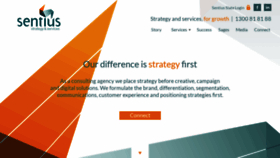 What Sagestrategy.com website looked like in 2019 (5 years ago)