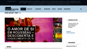What Serespirita.com.br website looked like in 2019 (5 years ago)