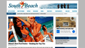 What Southbeach-usa.com website looked like in 2019 (5 years ago)