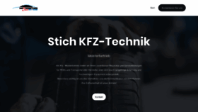 What Stich-kfz-technik.de website looked like in 2019 (5 years ago)