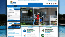What Spinacampingvillage.com website looked like in 2019 (5 years ago)