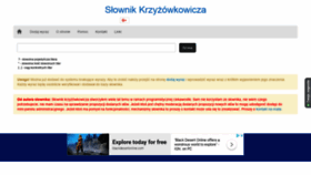 What Slownik.adiasz.pl website looked like in 2019 (5 years ago)