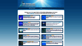 What Sailgames.com website looked like in 2019 (5 years ago)