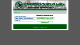 What Systems.exams-council.org.zm website looked like in 2019 (5 years ago)