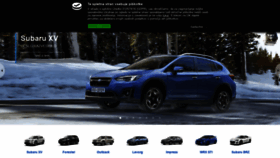 What Subaru.si website looked like in 2019 (5 years ago)
