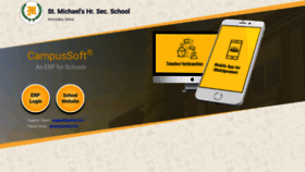 What Smhs.campussoft.in website looked like in 2019 (5 years ago)