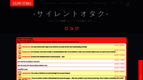 What Silent-otaku96.com website looked like in 2019 (5 years ago)