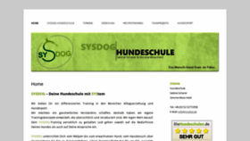 What Sysdog.de website looked like in 2019 (5 years ago)