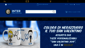 What Store.inter.it website looked like in 2019 (5 years ago)