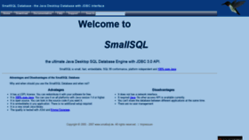 What Smallsql.de website looked like in 2019 (5 years ago)