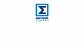 What Syntagma.com website looked like in 2019 (5 years ago)