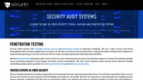 What Security-audit.com website looked like in 2019 (5 years ago)