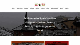What Spanishoponline.com website looked like in 2019 (6 years ago)