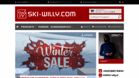 What Ski-willy.at website looked like in 2019 (5 years ago)