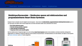 What Smarte-thermostate.de website looked like in 2019 (5 years ago)