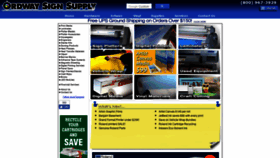 What Signsupply.com website looked like in 2019 (5 years ago)