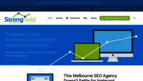 What Strongholdseoservices.com.au website looked like in 2019 (5 years ago)