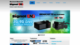 What Signal3g.com website looked like in 2019 (5 years ago)