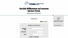 What Support.vogel.de website looked like in 2019 (5 years ago)