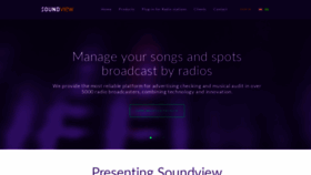 What Soundview.com.br website looked like in 2019 (5 years ago)