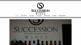 What Successionwines.com website looked like in 2019 (5 years ago)