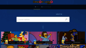 What Simpsons-latino.com website looked like in 2019 (5 years ago)
