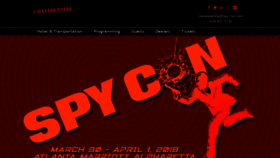 What Spy-con.com website looked like in 2019 (5 years ago)