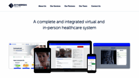 What Synergixhealth.com website looked like in 2019 (5 years ago)