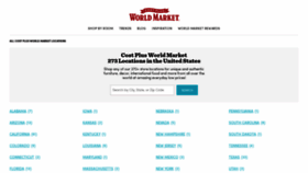 What Stores.worldmarket.com website looked like in 2019 (5 years ago)