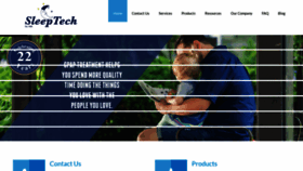 What Sleeptech.ca website looked like in 2019 (5 years ago)