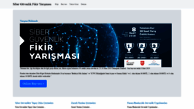 What Siberguvenlikfikiryarismasi.org website looked like in 2019 (5 years ago)