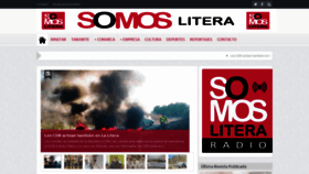 What Somoslitera.com website looked like in 2019 (5 years ago)