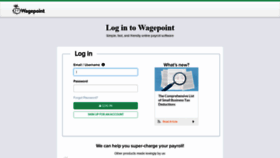 What Sso.wagepoint.com website looked like in 2019 (5 years ago)