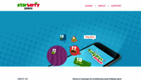 What Starberry.games website looked like in 2019 (6 years ago)