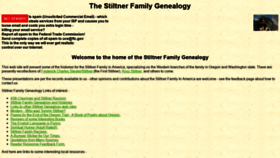 What Stiltner.org website looked like in 2019 (5 years ago)