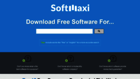 What Softmaxi.com website looked like in 2019 (5 years ago)