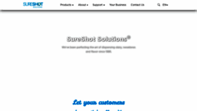What Sureshotdispensing.com website looked like in 2019 (5 years ago)