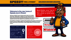 What Speedytyre.co.za website looked like in 2019 (5 years ago)