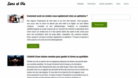 What Sensetvie.fr website looked like in 2019 (5 years ago)