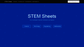 What Stemsheets.com website looked like in 2019 (5 years ago)