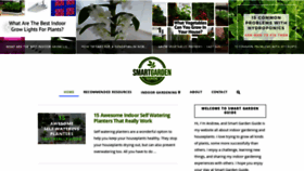 What Smartgardenguide.com website looked like in 2019 (5 years ago)