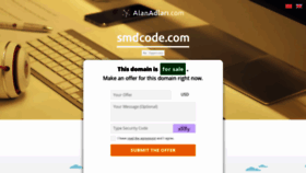 What Smdcode.com website looked like in 2019 (5 years ago)