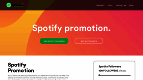 What Spotistar.com website looked like in 2019 (6 years ago)