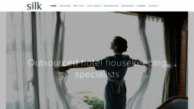 What Silkhospitality.com.au website looked like in 2019 (5 years ago)