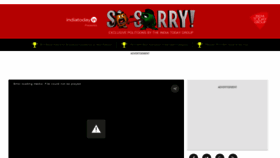 What Sosorry.in website looked like in 2019 (5 years ago)