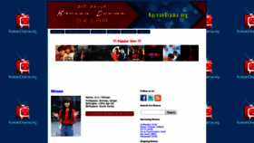 What Star.koreandrama.org website looked like in 2019 (5 years ago)
